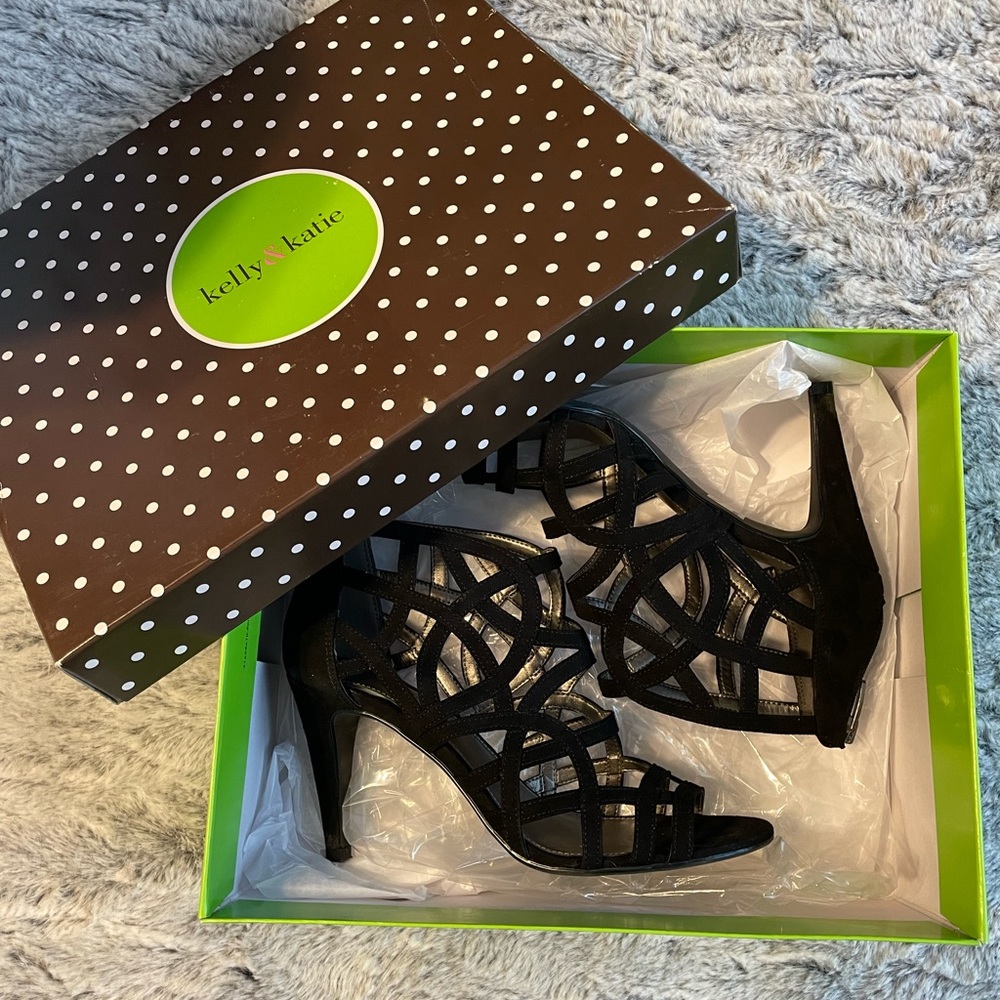 Black Heel Worn Once